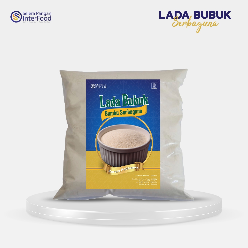 

Selera Pangan interfood Lada Bubuk 1kg NEW!