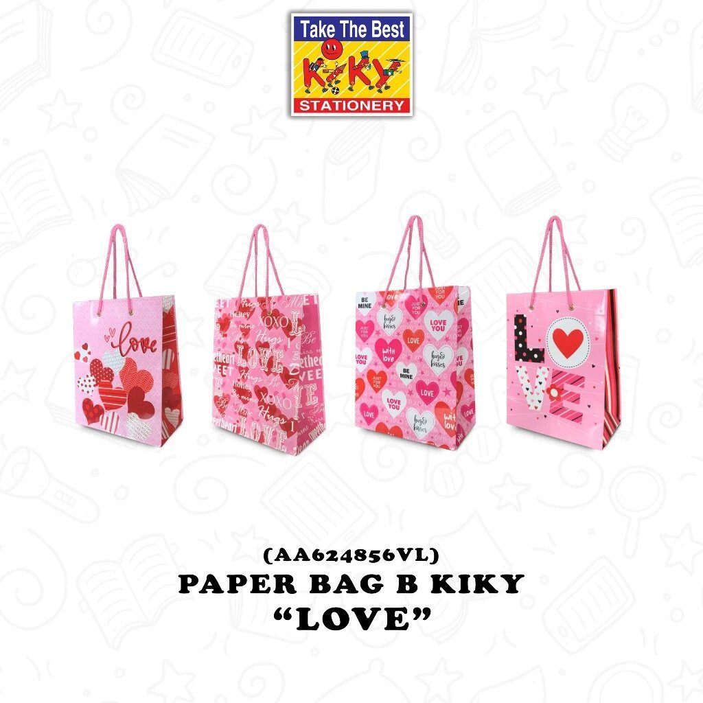 

KIKY Tas Tali B Fancy / Batik /Love Uk. 23 x 18 x 10 CM - 1Pcs