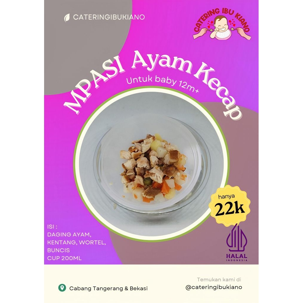 

Ayam Kecap MPASI Frozen Bekasi