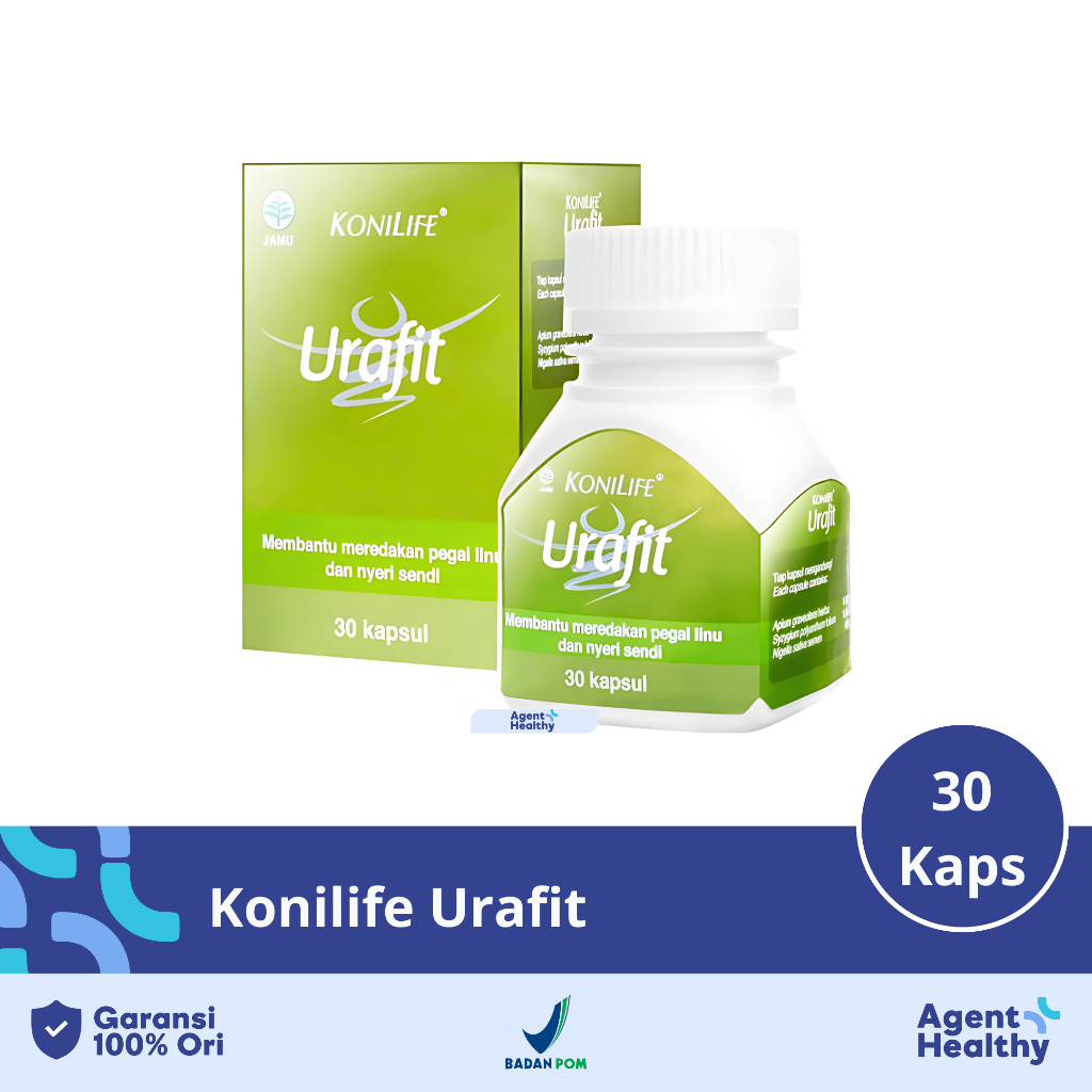 Konilife Urafit isi 30 Kapsul - Membantu Meredakan Nyeri