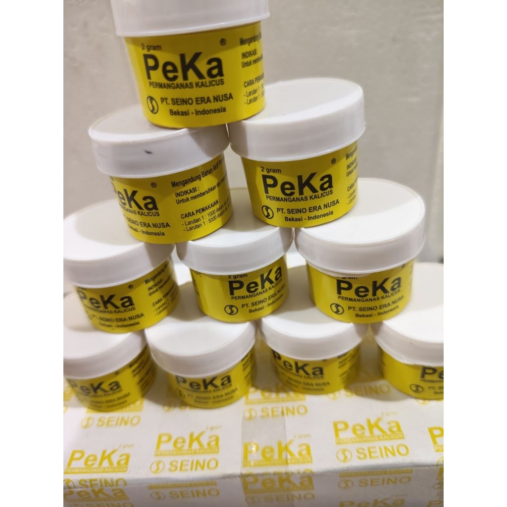 obat kulit PK Seino / PEKA/ Serbuk kristal (kuning 2 gr)