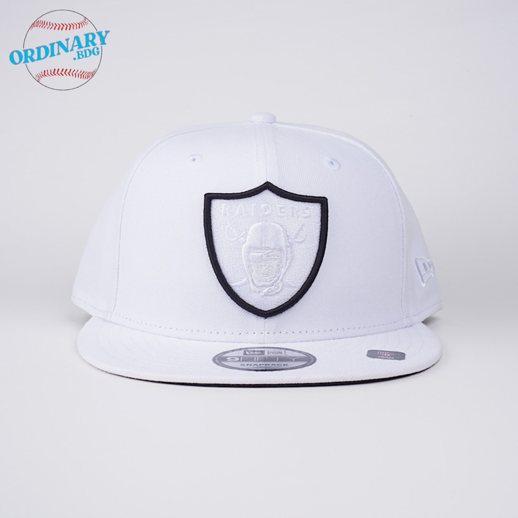 Topi New Era Original Raiders Elemental White