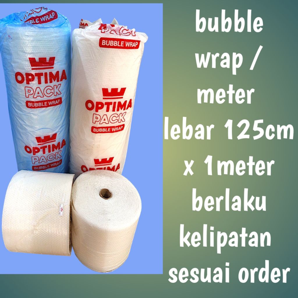 

bubble wrap tebal ukuran 40cmx50meter