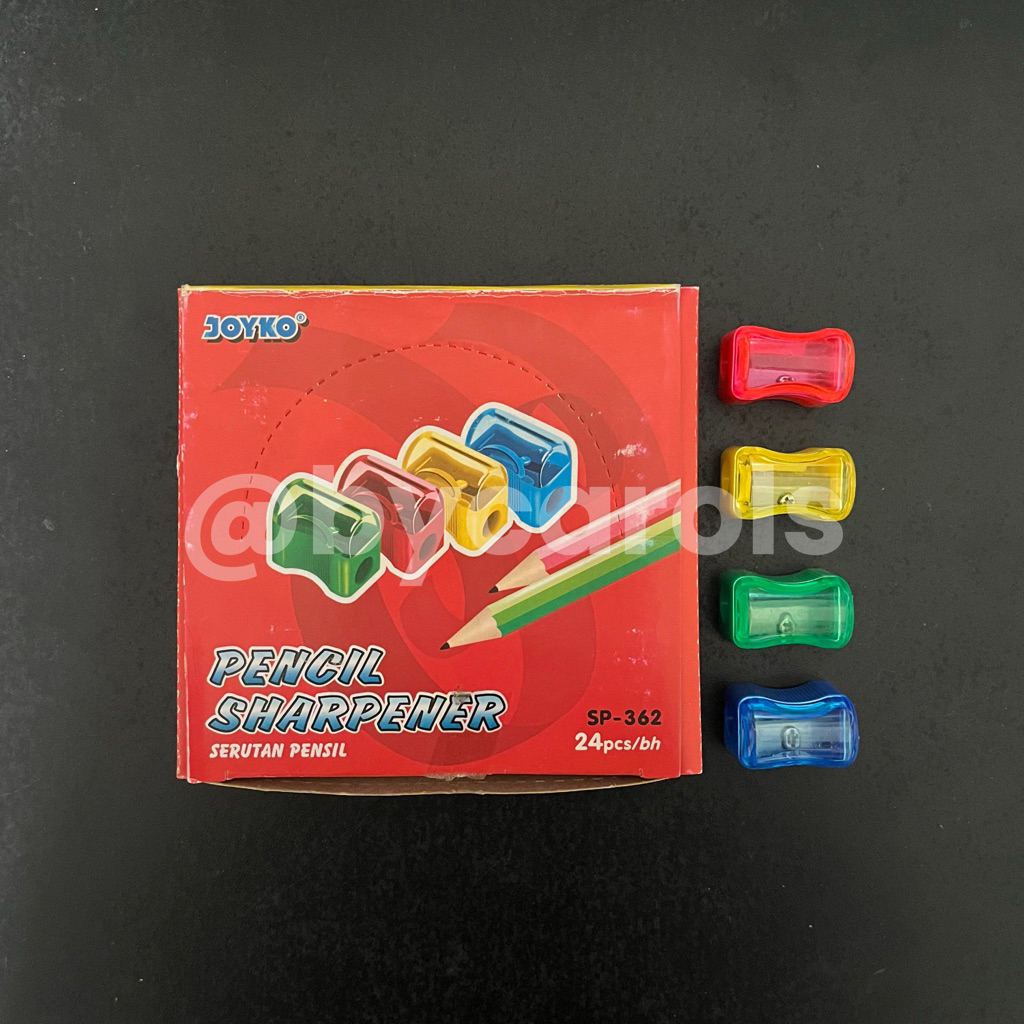 

JOYKO PENCIL SHARPENER SERUTAN RAUTAN PENSIL PERUNCING SP-362