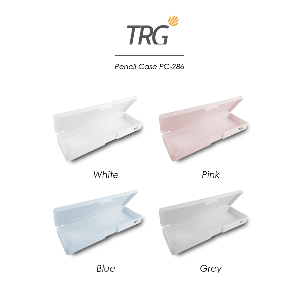 

TRG Soft Plastic Pastel Color Pencil Case PC-286 - Tempat Kotak Pensil Tahan Air Alat Tulis Plastik PP TRG