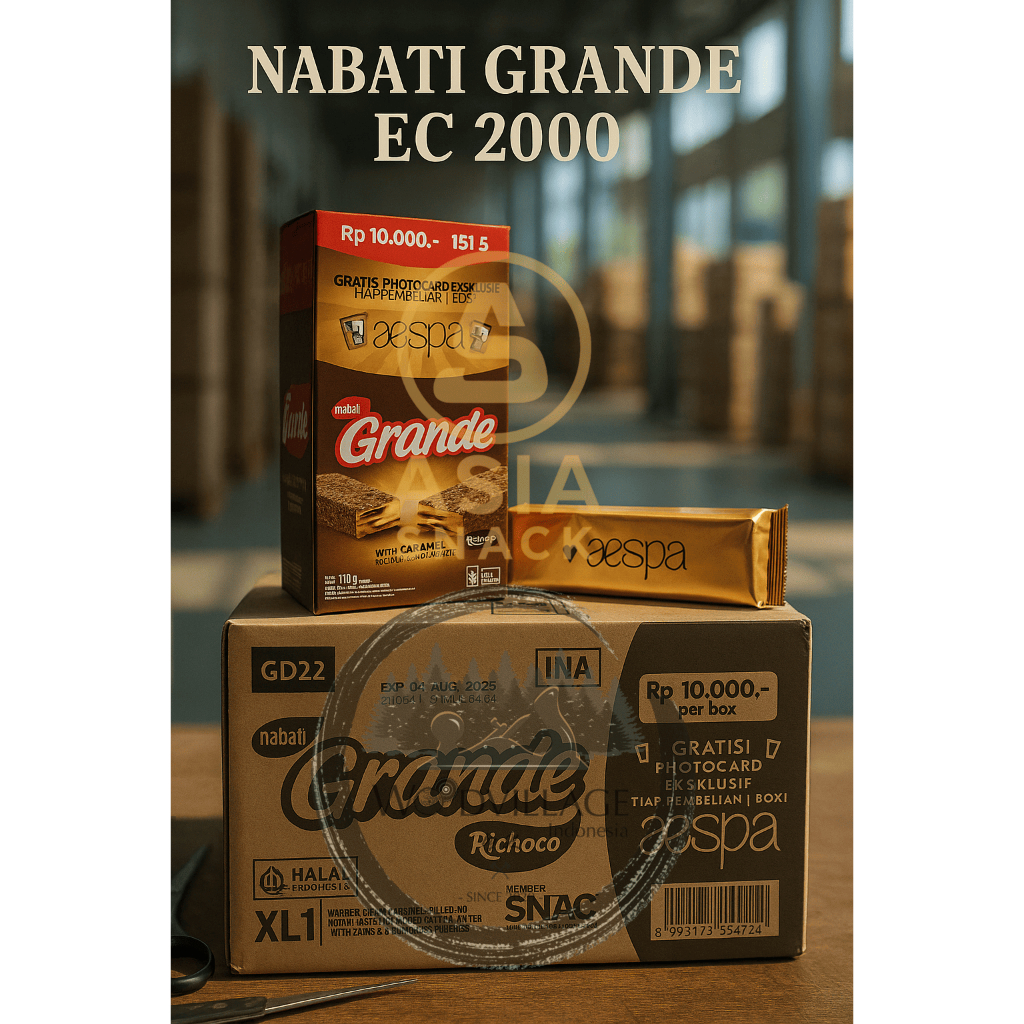 

NABATI GRANDE COKLAT / NABATI GRANDE STRAWBERRY BOX - EC 2000