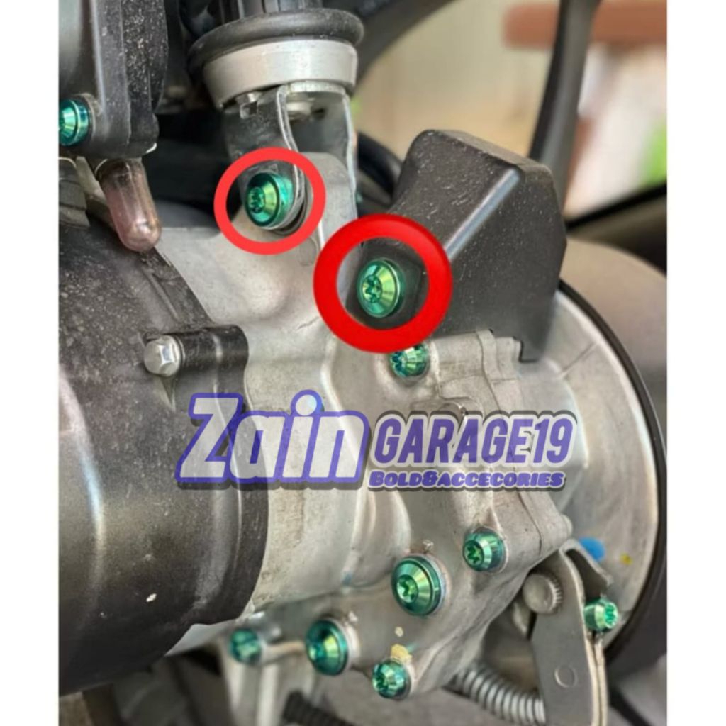 baut titanium sensor+baut shock belakang beat Vario scopy GR5 vietnam (2biji)