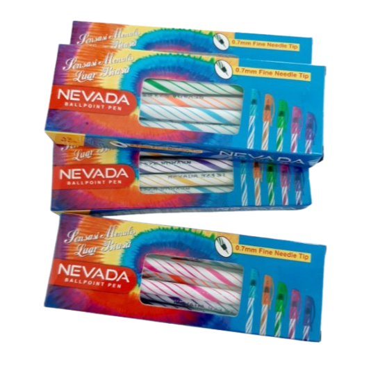 

BOLPOIN NEVADA 1 PACK ISI 12 PCS PULPEN PENA