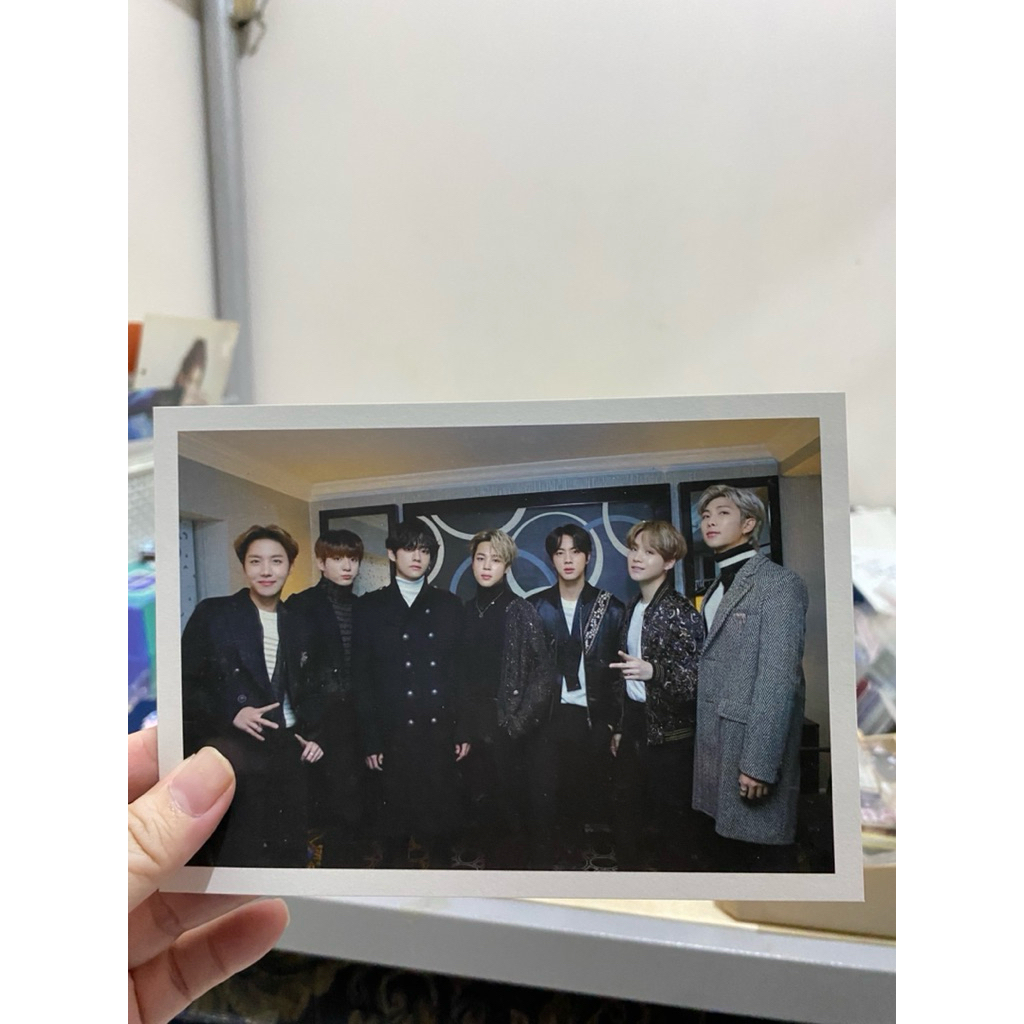 (RARE) BTS Memories of 2019 Official Postcard