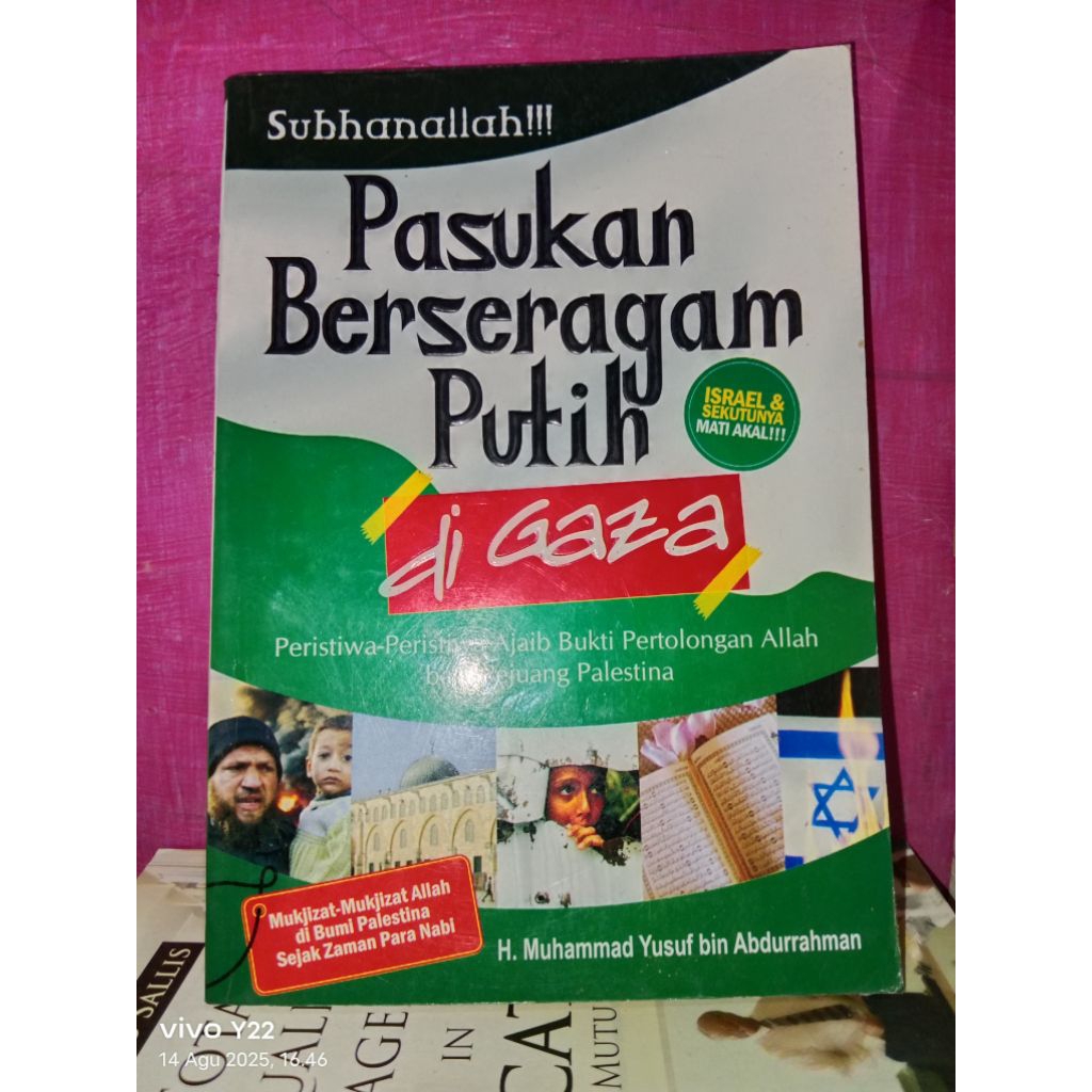 Pasukan Berseragam Putih di Gaza Buku Bekas (Original)