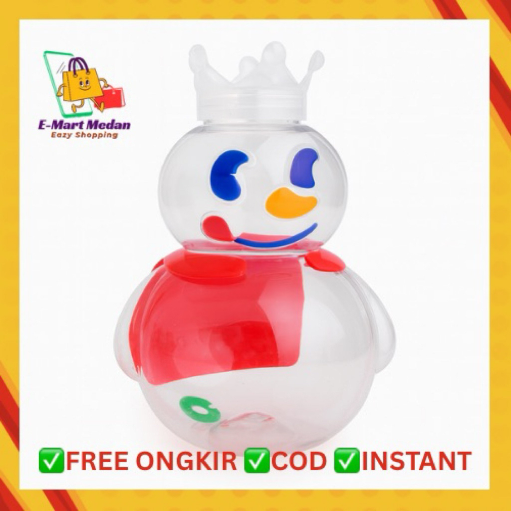 BOTOL TUMBLER MIXUE 1400ML / BOTOL MINUM VIRAL / BOTOL AIR SNOW KING