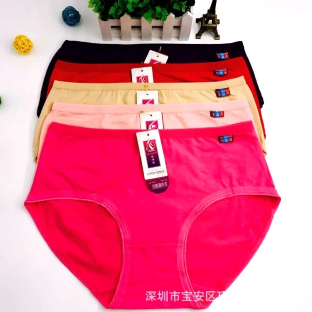 CD WANITA 3PCS 6PCS-POLOS CD PEREMPUAN LUSINAN TERMURAH NYAMAN DIPAKAI