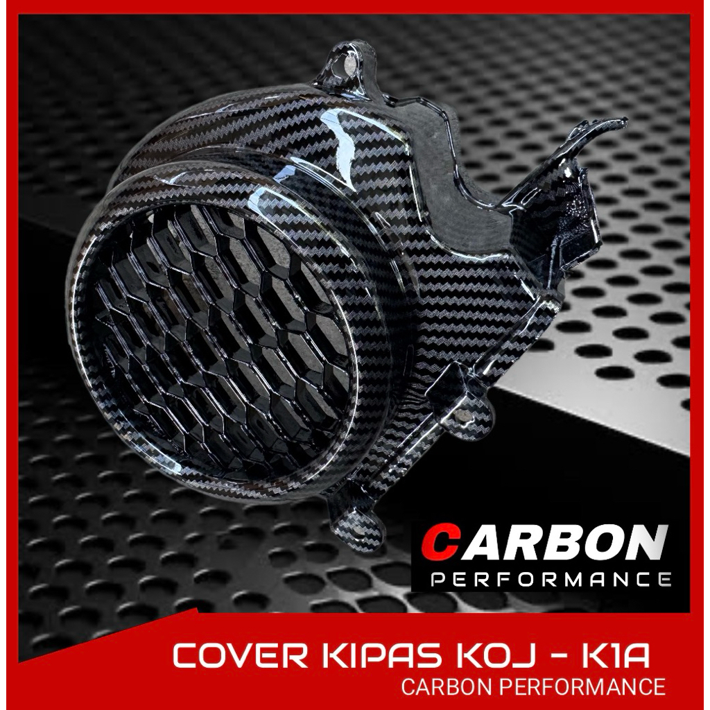 TUTUP KIPAS BEAT DELUX CARBON SCOOPY NEW CARBON GENIO CARBON ▪️tutup kipas Genio beat Scoopy deluxe 