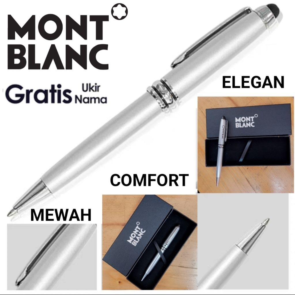 

Ballpoint Mewah Elegan Montbl@nc Rotary Sistem Gratis Grafir Nama Dan Box Exlusive