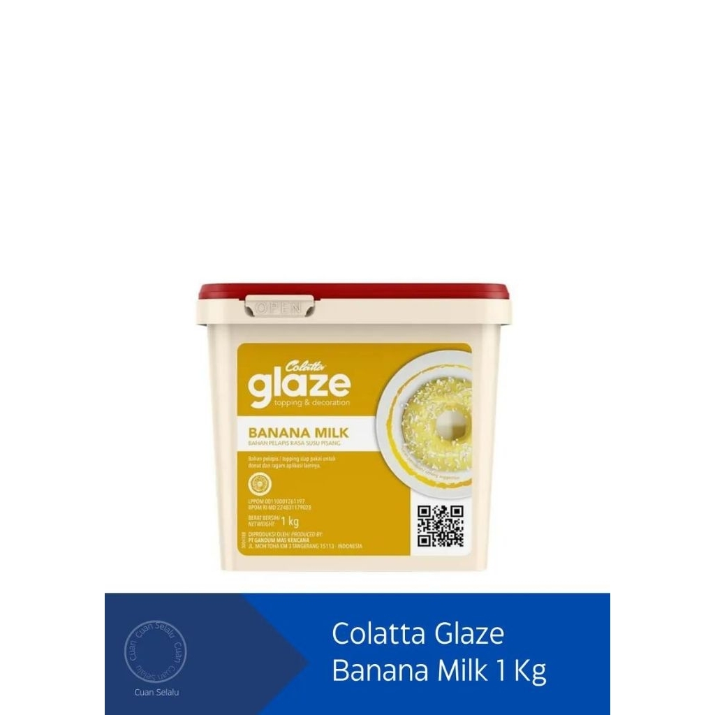 

Collata Glaze Banana Milk 1 KG (isi 3)