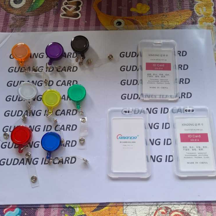 

Paket Yoyo ID Transparant + Casing ID Potrait Tutup Bening