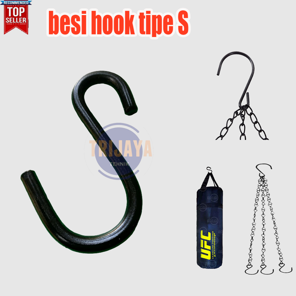 Gantungan samsak - Cantolan samsak leter S gantungan serbaguna