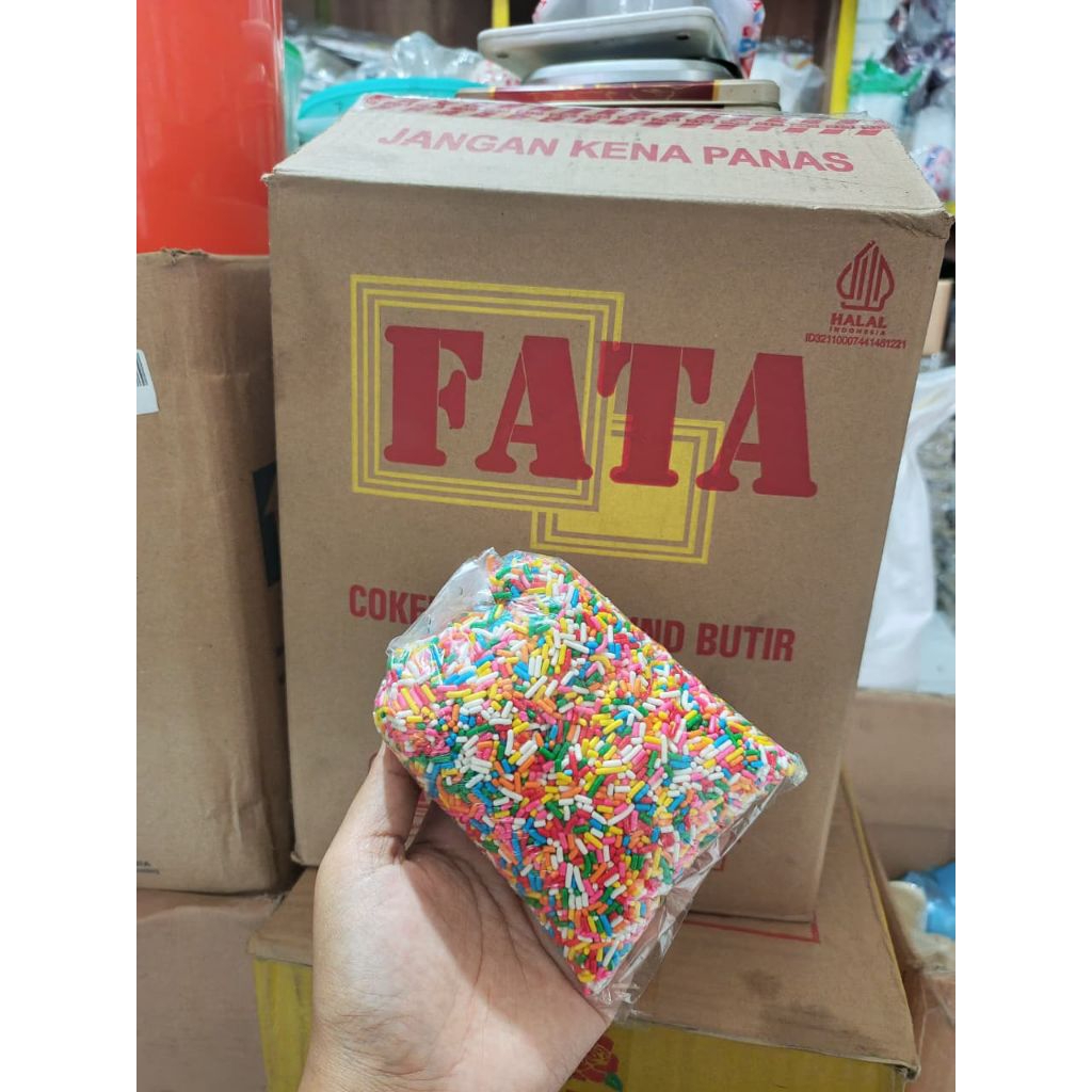 

Meses Warna warni merek fata repack 250 gram