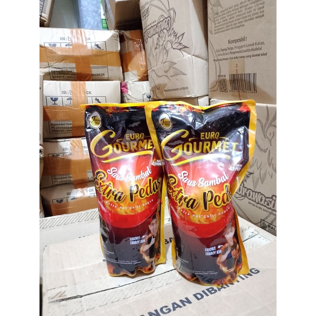 

gourmet saus extra pedas 1 kg
