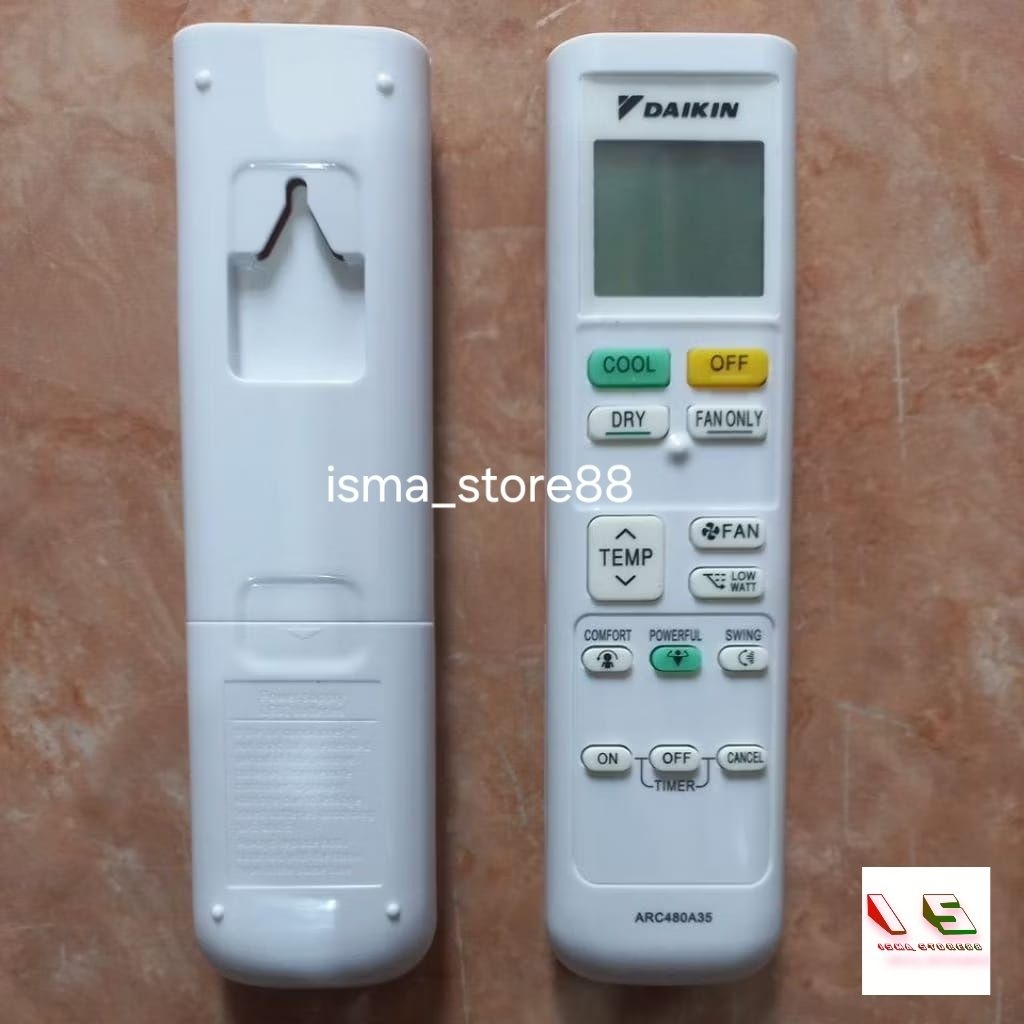 REMOT AC DAIKIN THAILAND/DAIKIN INVERTER ARC480A35