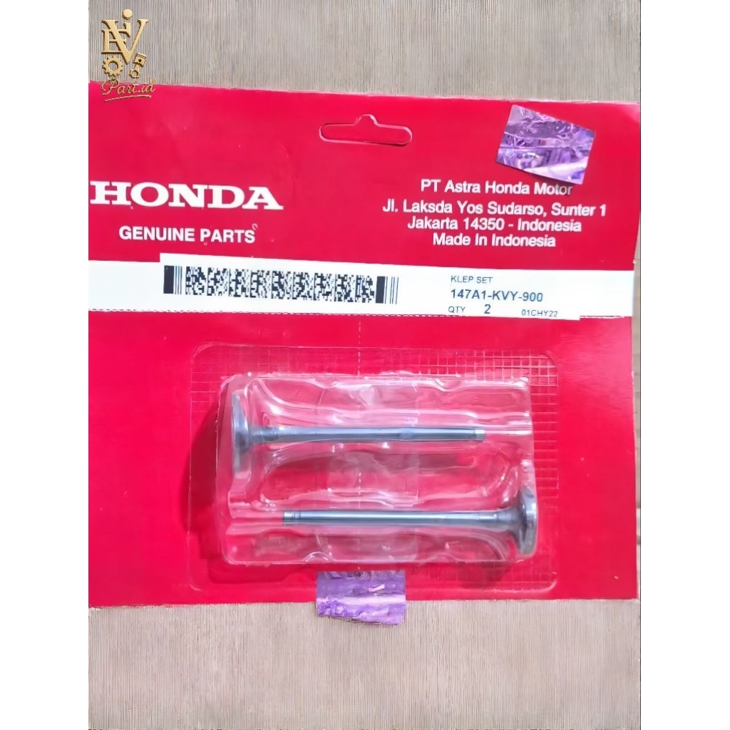 Klep Set Vario Karbu Beat Karbu Beat FI Honda KVY