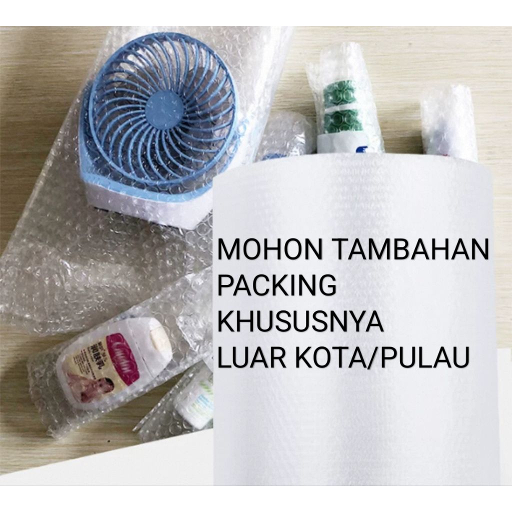

buble wrap dan kardua untuk paking tambahan