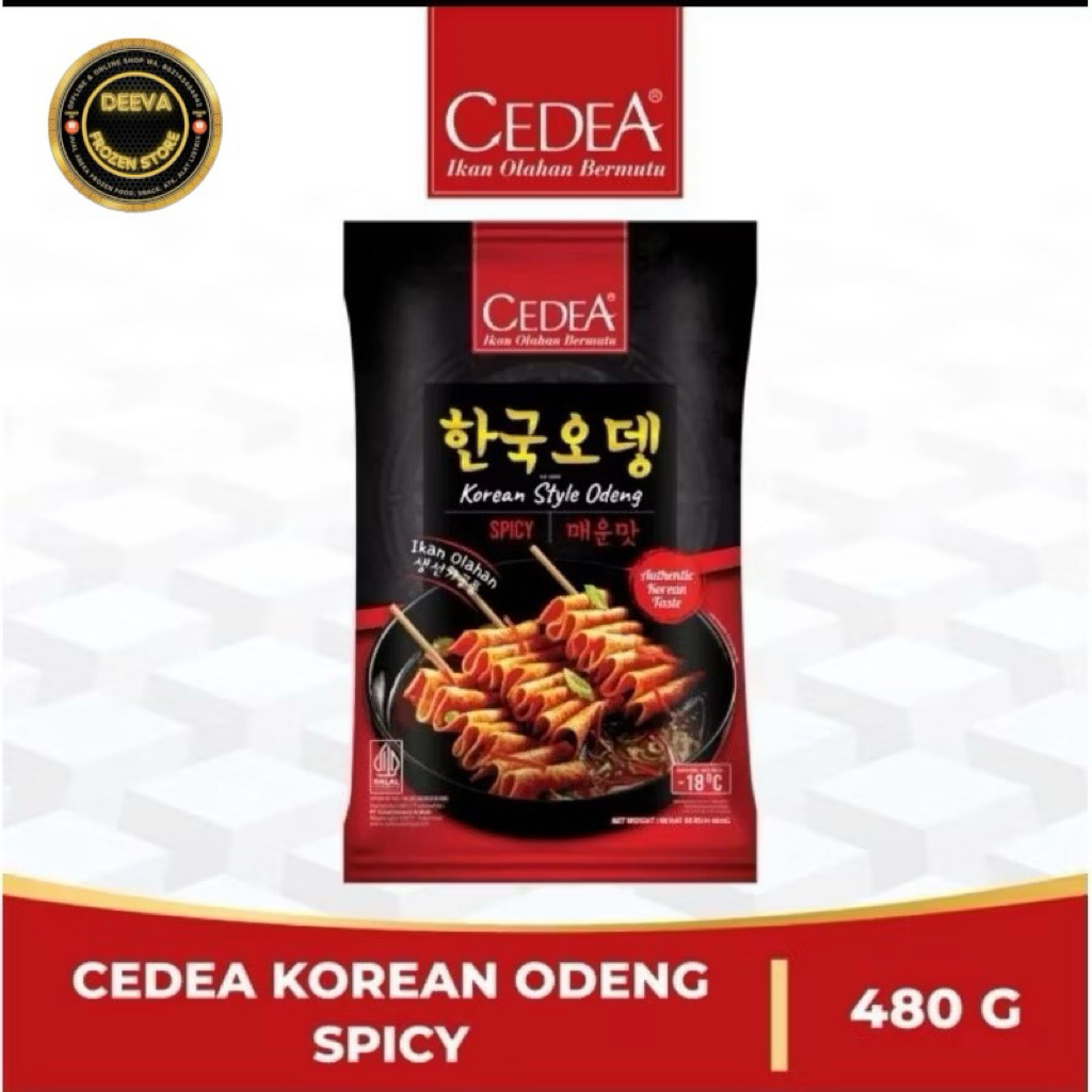 

Cedea Odeng Spicy 480g