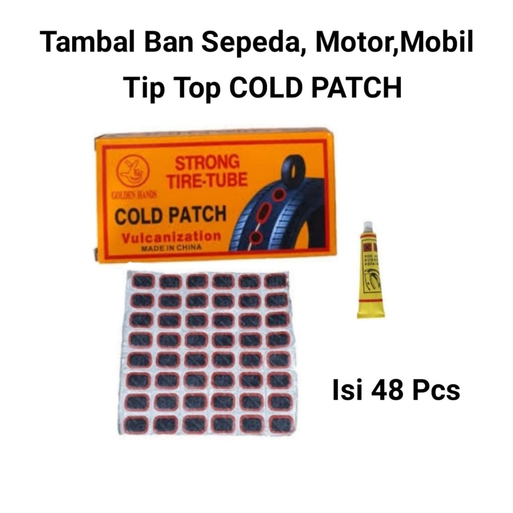 Karet tambal Ban - Tambal Ban Tempel - Cold Patch Tambal Ban - Tambal Ban Motor, sepeda, Mobil - Tam