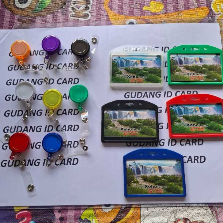 

Paket Yoyo ID Transparant + Casing T017H Plastik XEHO Tidur 2 Sisi