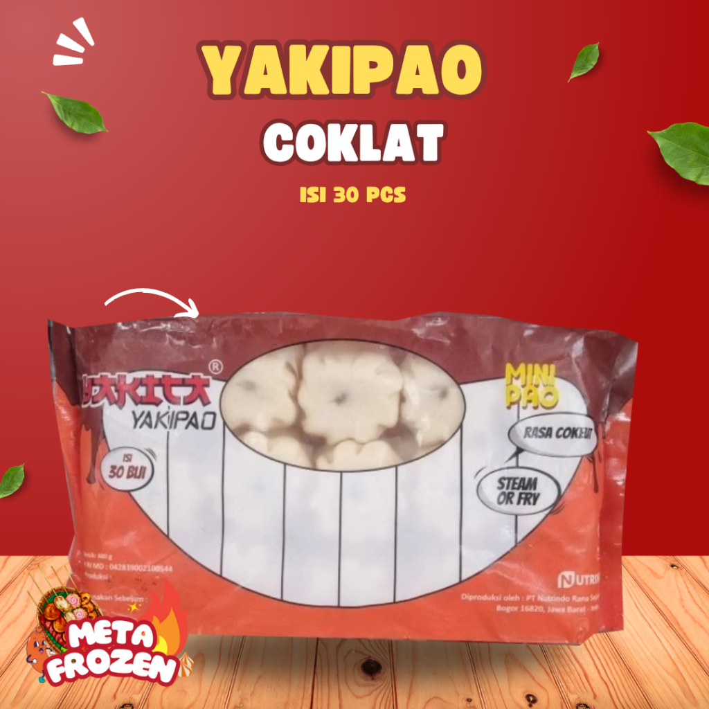 

Yakipao Mini Bakpao Coklat Isi 30