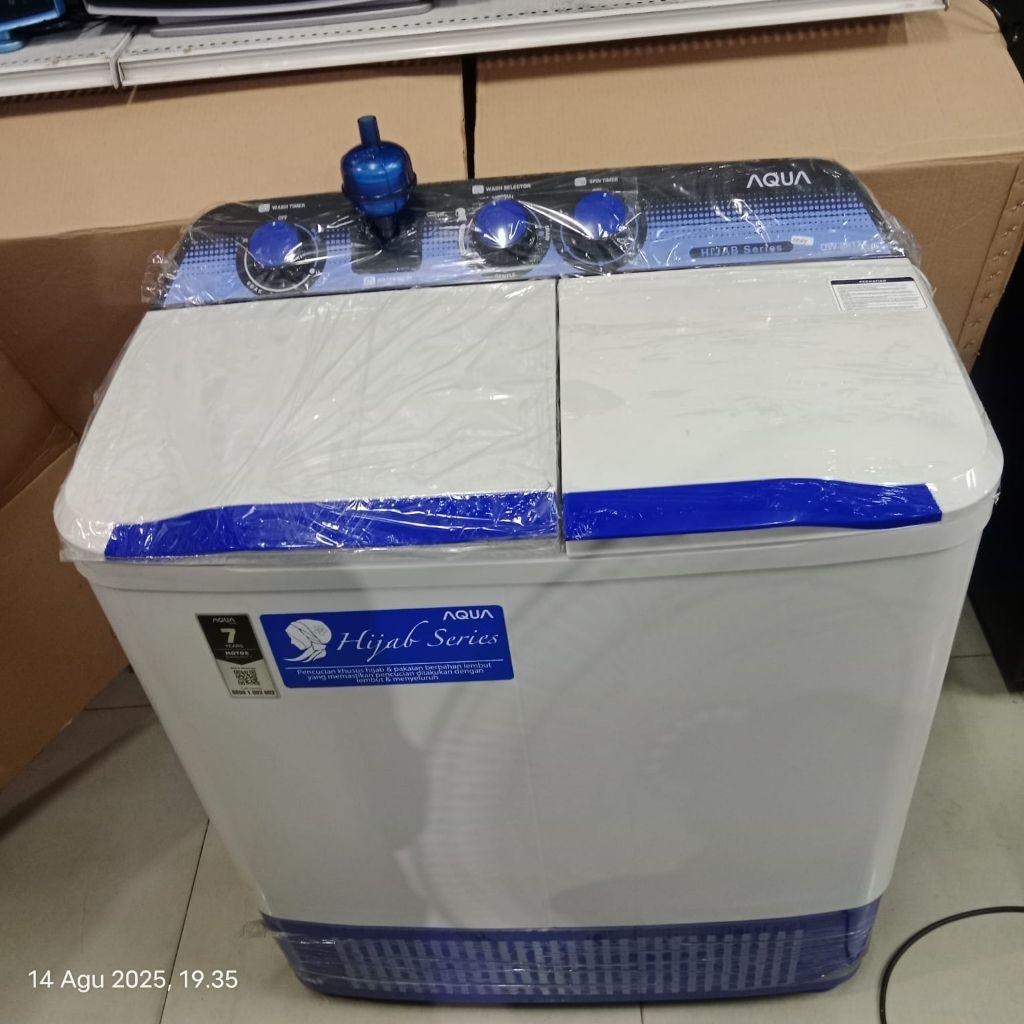 Mesin Cuci Aqua QW-881 XT / mesin cuci aqua 881 xt / mesin cuci AQUA 8 KG 2 tabung