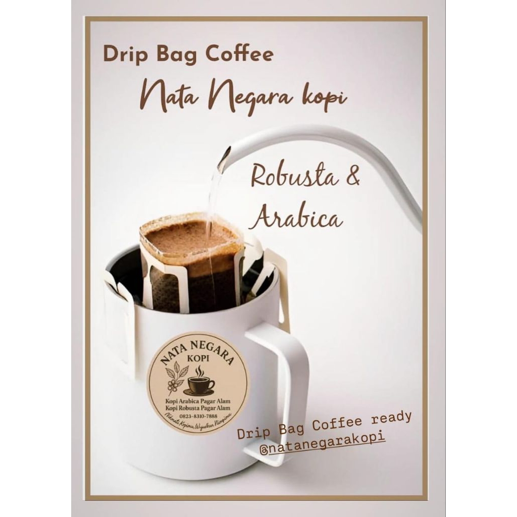 

Robusta Pagar Alam Dripbag 10 gram