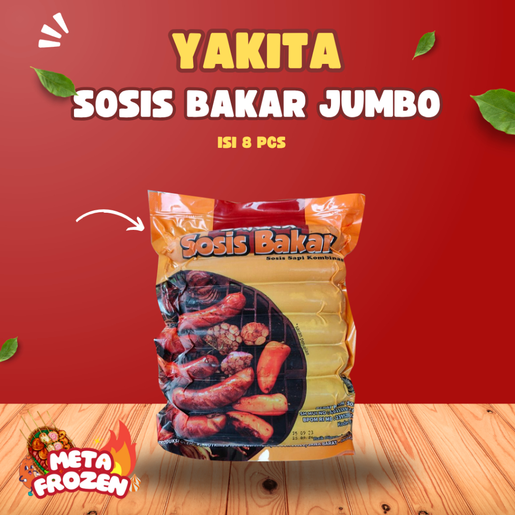

YAKITA SOSIS BAKAR JUMBO ISI 8 PCS