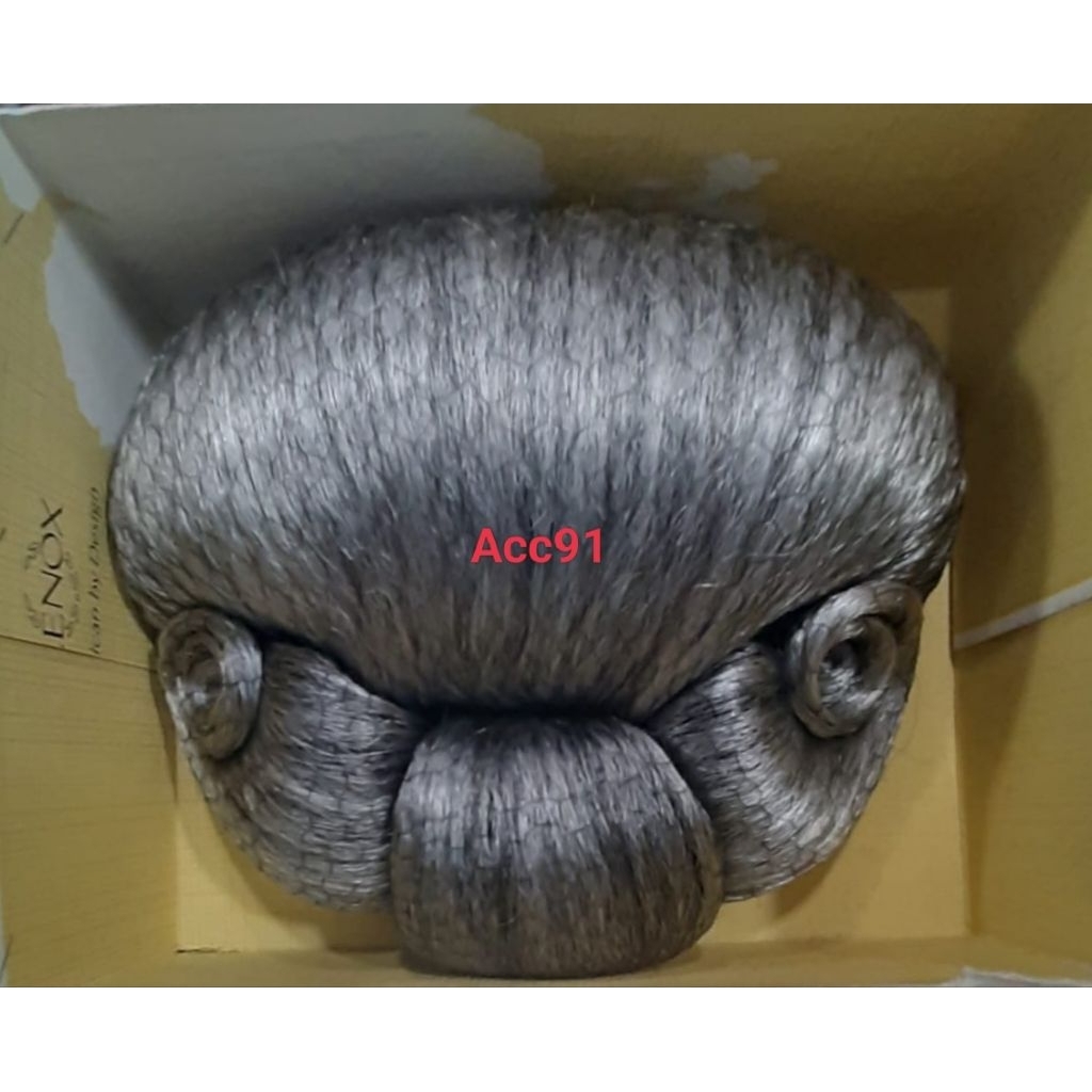 sanggul mini uban/konde uban modern