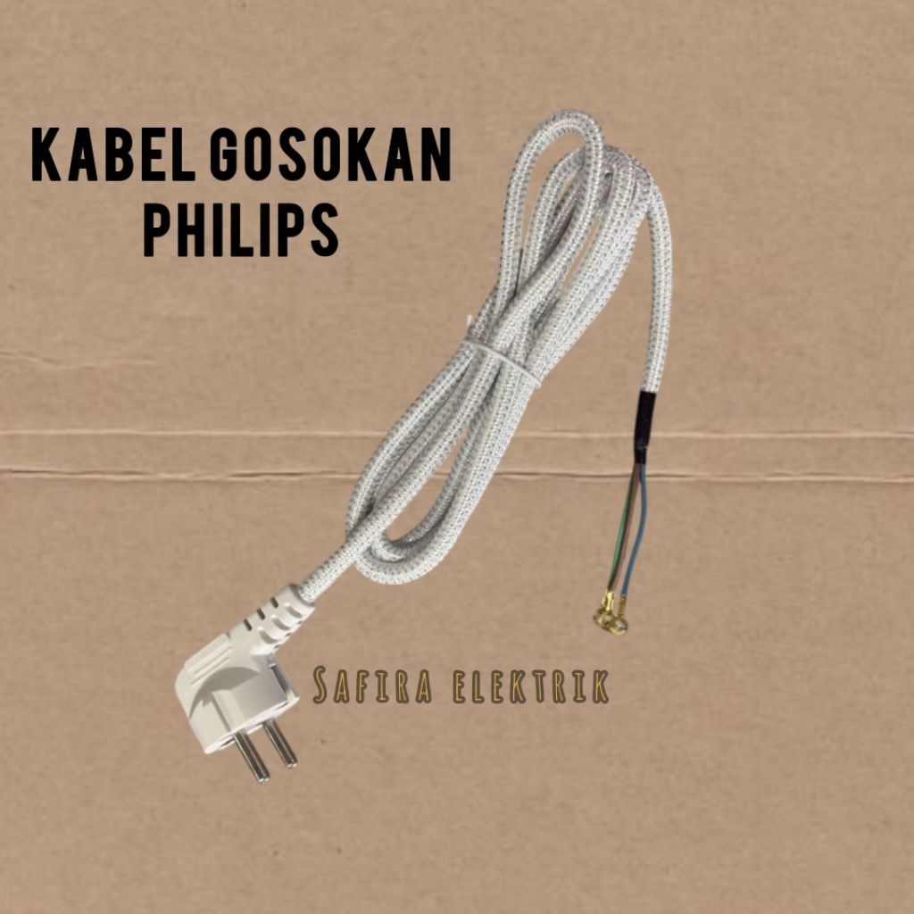 KABEL SETRIKA PHILIPS / KABEL GOSOKAN PHILIPS / KABEL SETRIKA ORIGINAL PHILIPS