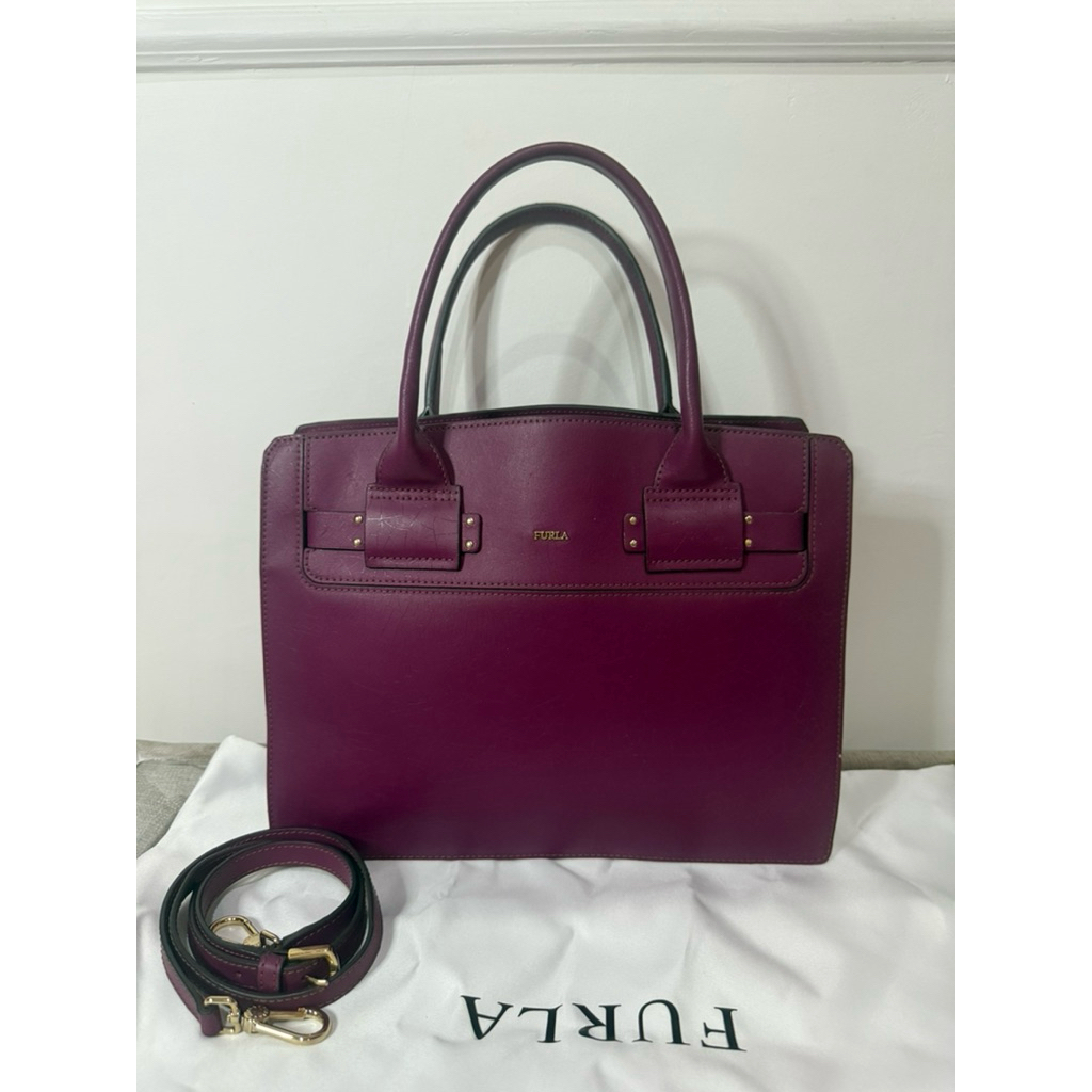 preloved furla bag authentic 100%