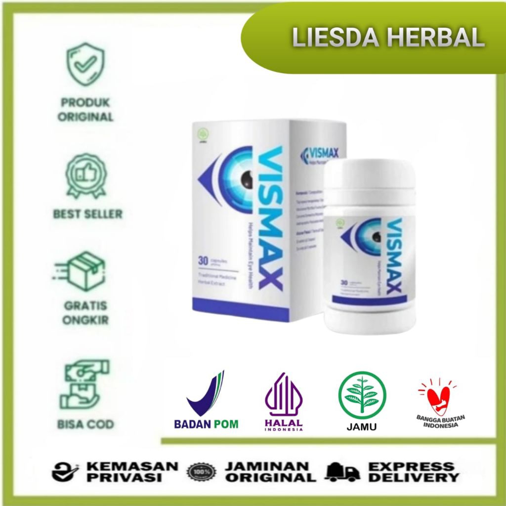 VISMAX OBAT MATA ORIGINAL DR ZAIDUL AKBAR DR TERAWAN DISTRIBUTOR RESMI OFFICIAL OBAT MATA MINUS KATA