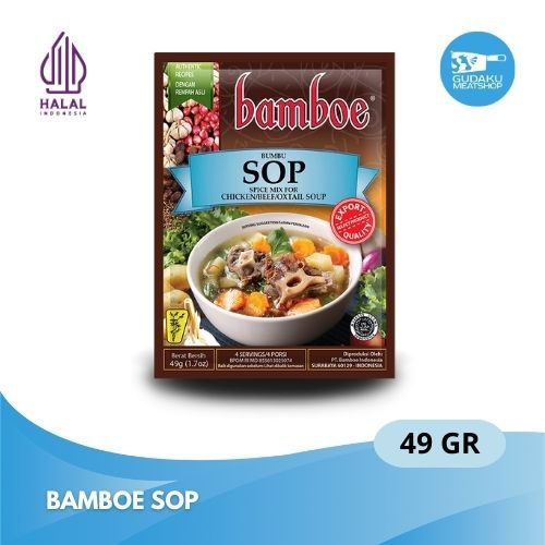 

Bamboe Bumbu Sop 49gr Siap Saji