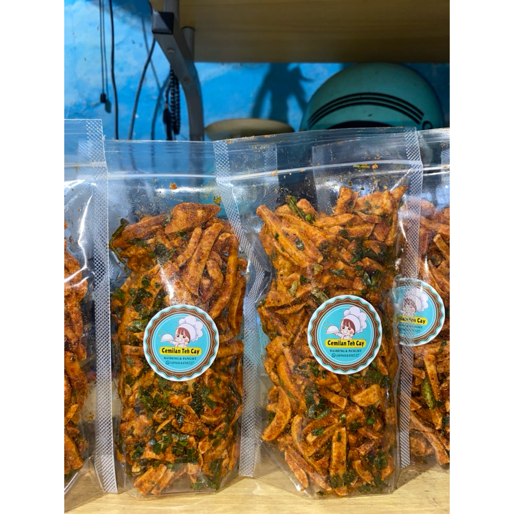 

Basreng Pedas Daun Jeruk 500gr