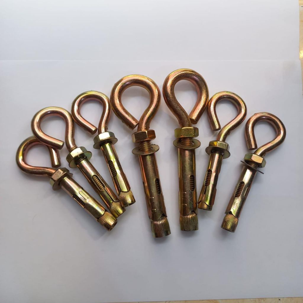 DynaBolt Hook Anchor 8 10 12 16 mm DynaBolt anchor Hook Alat bangunan perangkat Keras