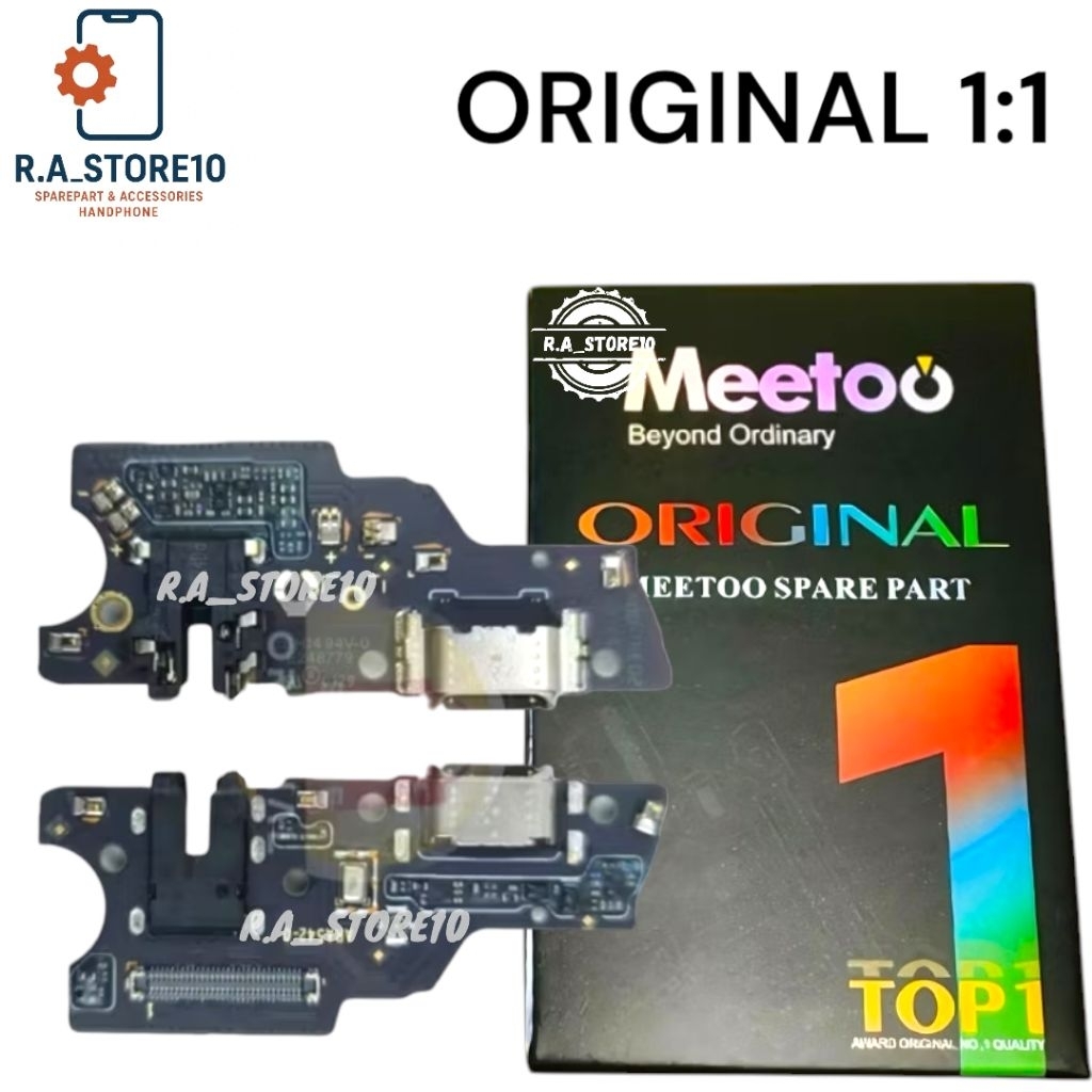 MEETOO Papan Charger IC Realme 7 / Narzo 20 Pro / Narzo 30 CON H/F + MIC Komponen Aisi - Flexi Flexi
