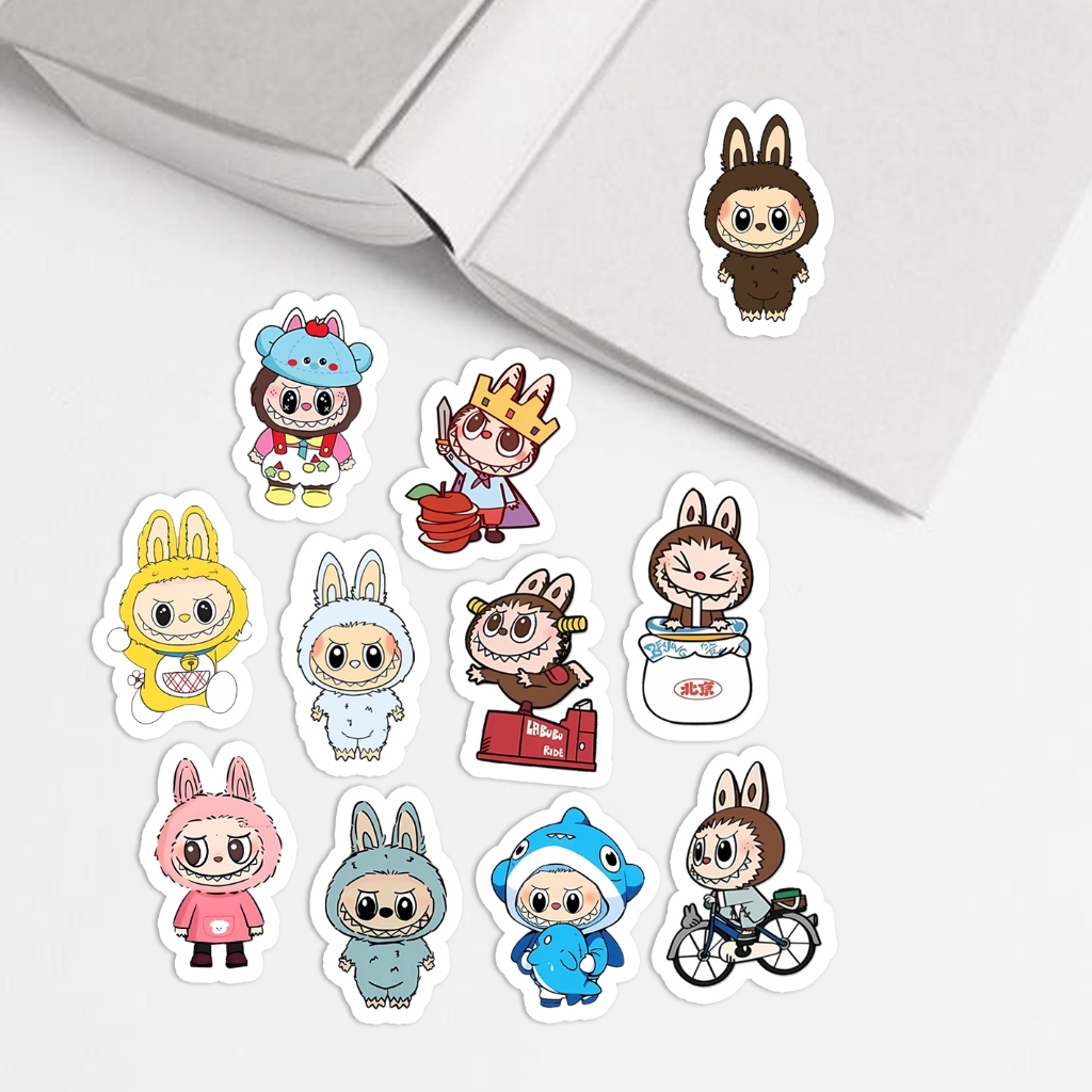 

PeelPop - Stiker Labubu karakter I Waterproof Glossy