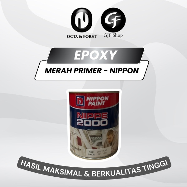 Epoxy Meni Merah Primer Red 260 Nippe 2000 1kg
