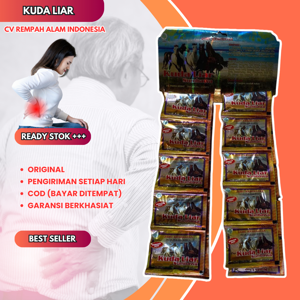 

Kapsul Kuda Liar Renceng Original 20 Sachet