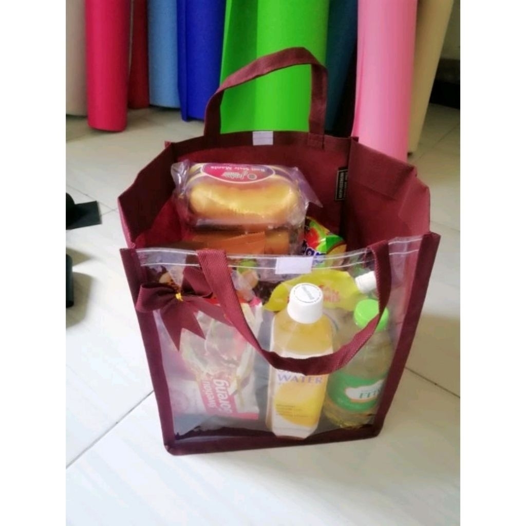

Tas hampers lebaran /berkat ready murah premium P22cm L22cm T28cm