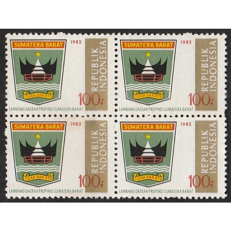 

A 12872 EMPAT BUAH PRANGKO TEMA LAMBANG PROPINSI SUMATERA BARAT DALAM BLOK KONDISI BELUM ADA CAP - HARGA KPI 2018 RP.40.000