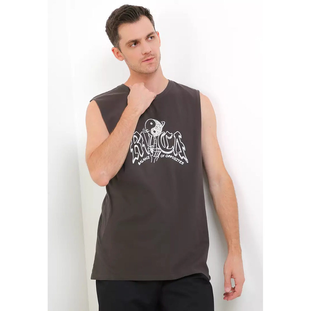 kaos singlet RVCA spun out muscle original