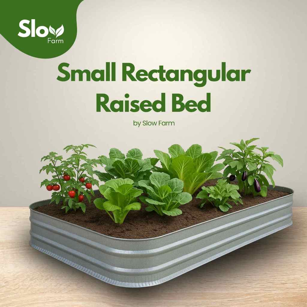 Raised Bed Bedengan Tanaman Ukuran Kecil Bahan Galvanis Dilapisi Anti Karat