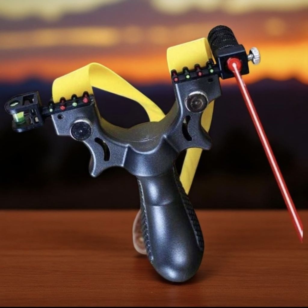 Ketapel modern ketapel laser SYQT Big Power Ketapel Tactical Slingshot Laser Sight Rubber Band - SSG