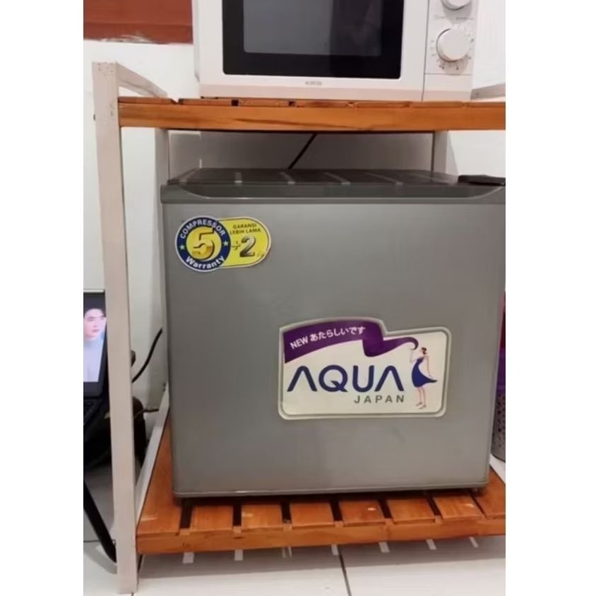 Rak Kulkas Mini Bar / Meja Kulkas Kecil / Meja Kulkas Minimalis